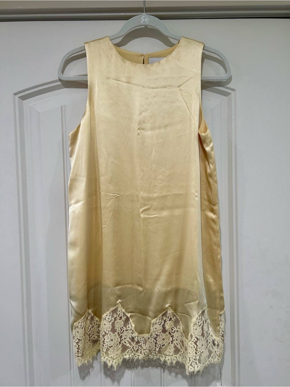 Reformation Jessalyn Silk Dress Yellow - Size S - Picture 4 of 6